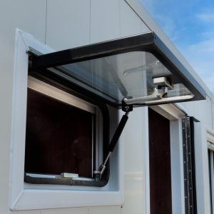 Standard top hinged window