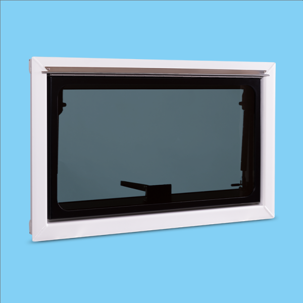 Top hinged window with dark grey glass - Image 2
